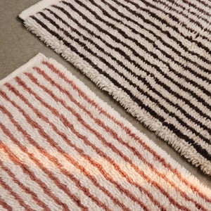 Kami Knotted Teppich 80x120 cm - Off-White/Kaffee