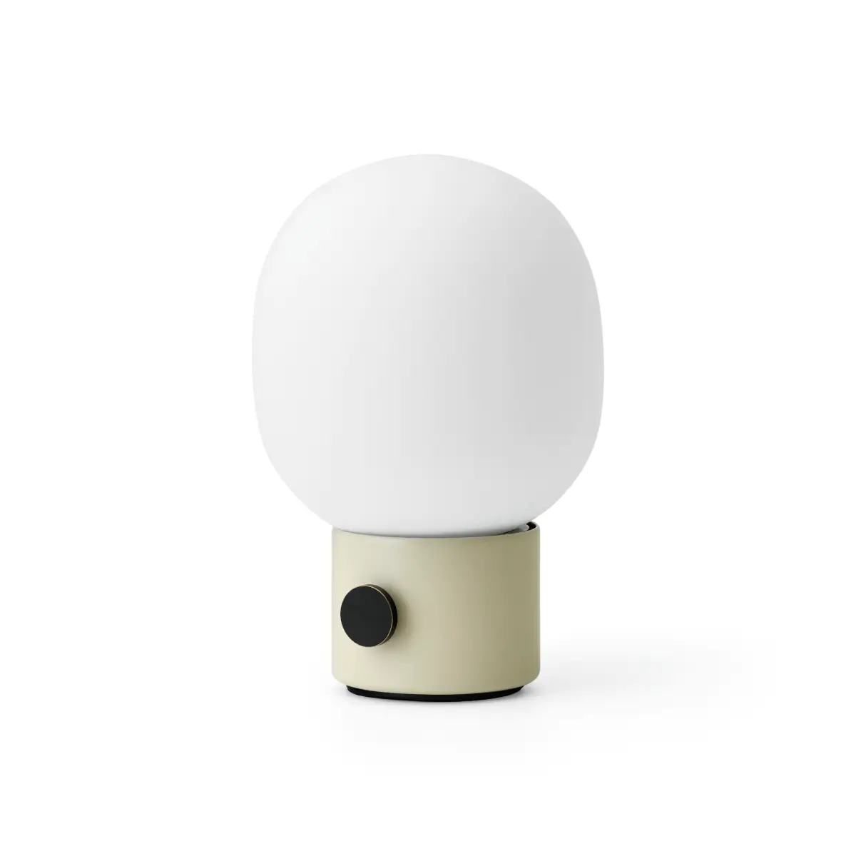 Audo CPH, JWDA Tragbare Lampe Stahl Alabasterweiß