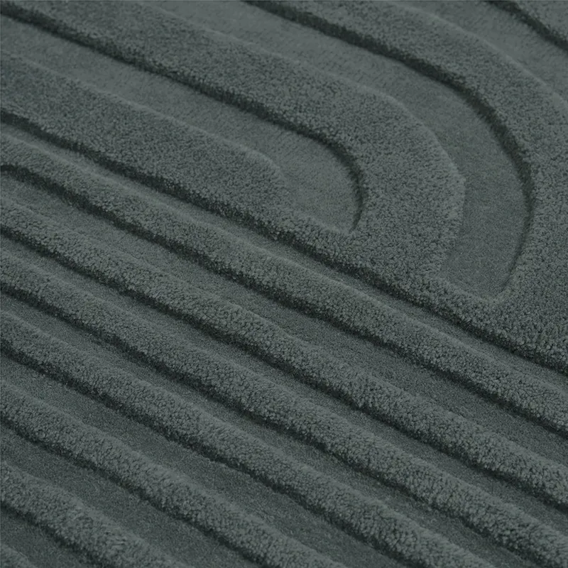 Relevo Teppich 200 x 300 cm - Dark Green