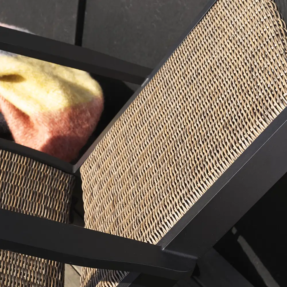 Kira Sessel schwarz/rustic