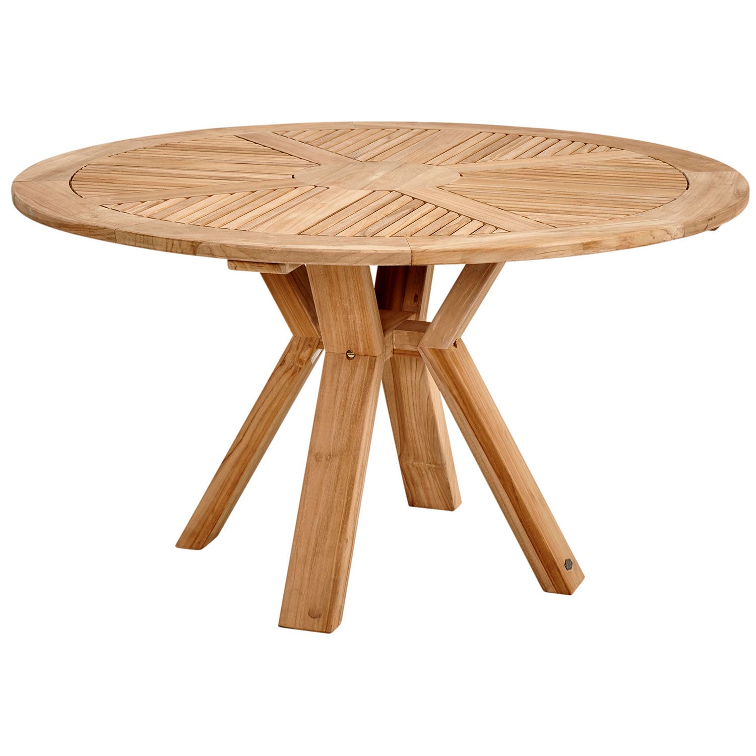 Circus Esstisch 130 cm Teak natur