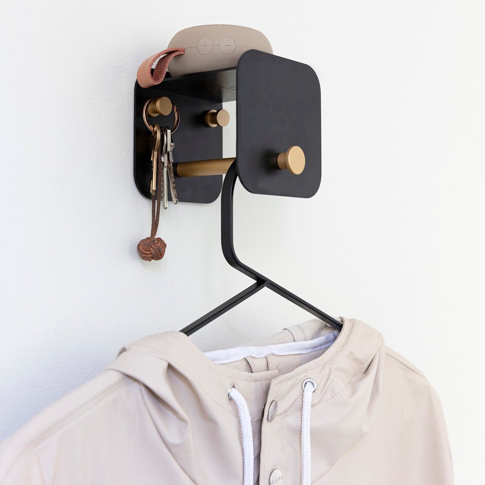 Hang In Wandaufhänger Black