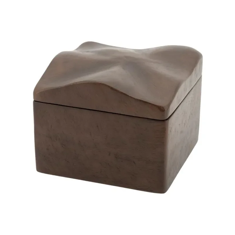 Hako small 15x15x12 cm Mangoholz dark brown