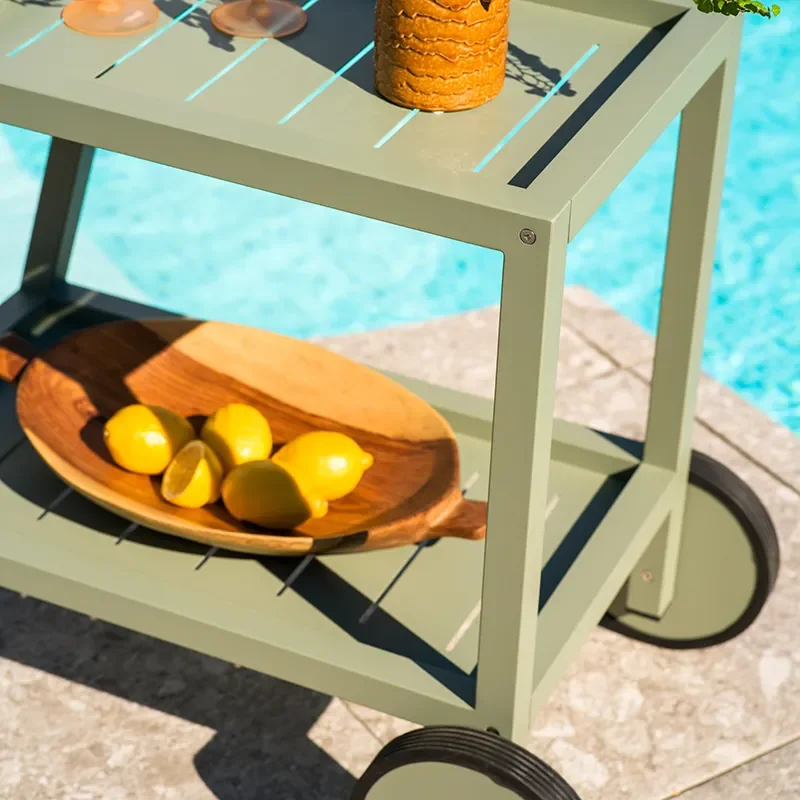 Samvaro servierwagen Dusty Green