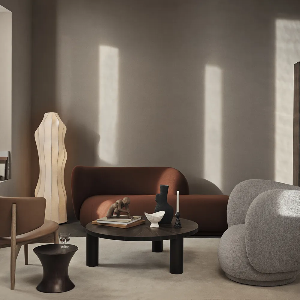 Post Couchtisch Ø100 cm - Star