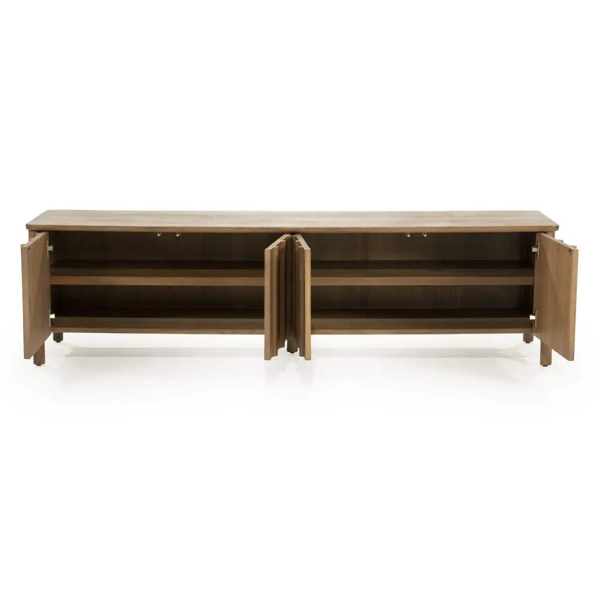 Jake 4 drs. TV-Schrank - braun