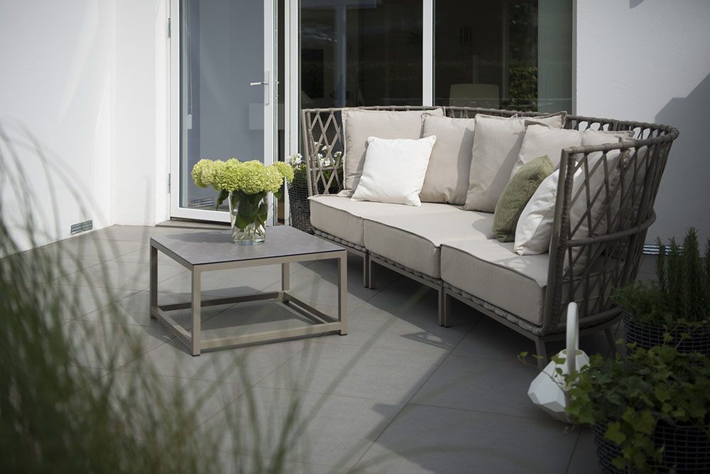 Jet Set Sofa Beige inkl. Kissen 