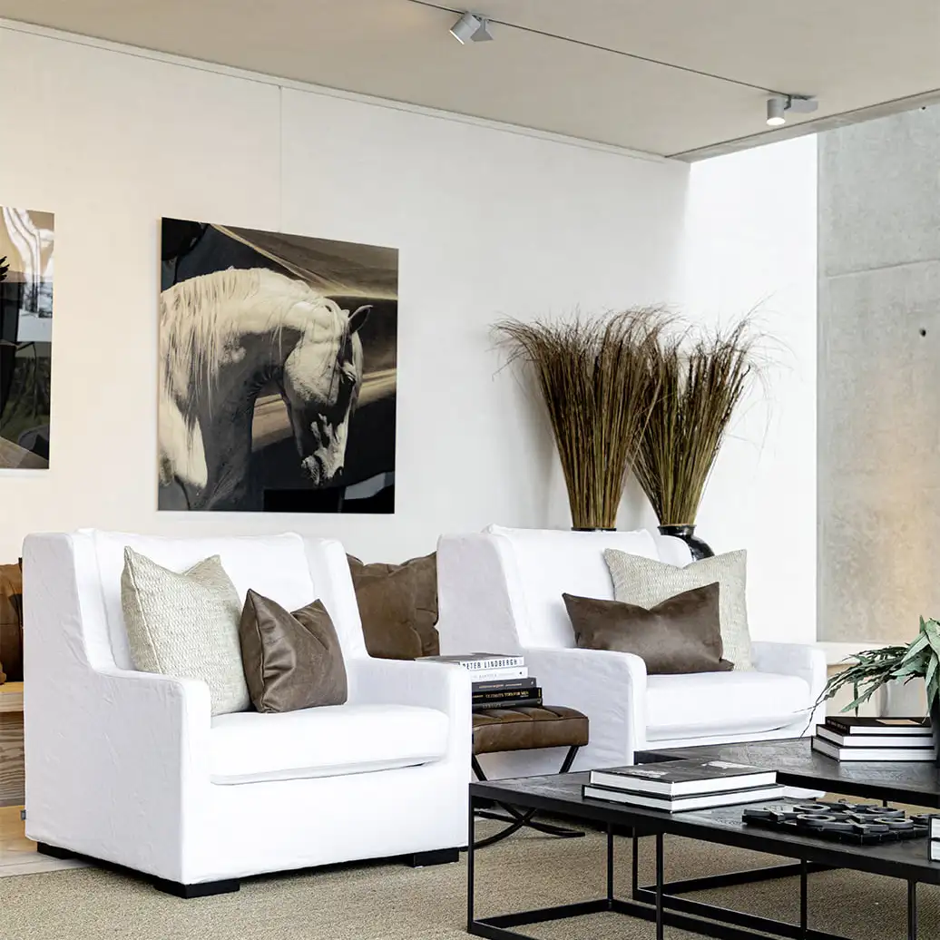 Wanddekoration Araber Pferd 120x120 cm