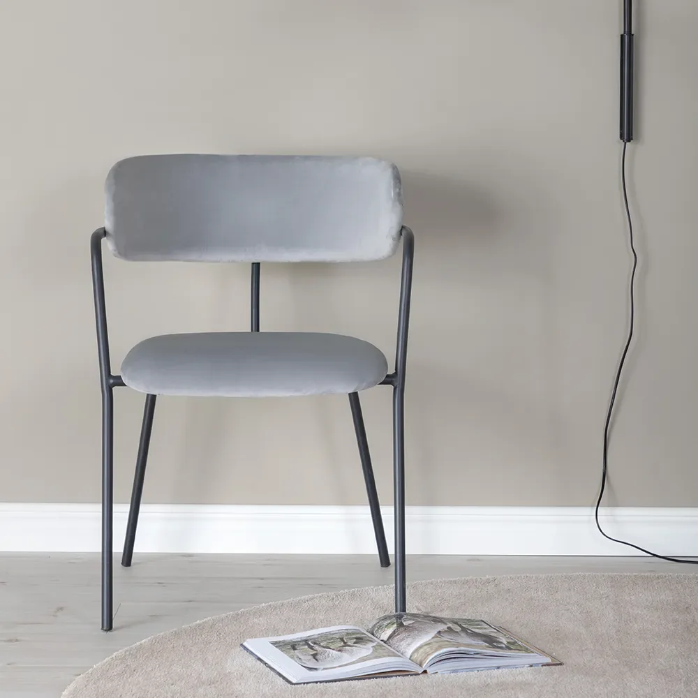 Arrow Dining Chair Grau 2er-Pack