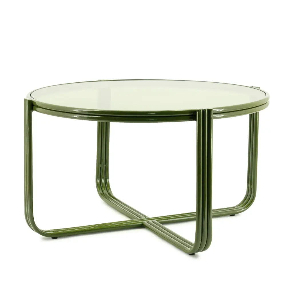 Groovy Couchtisch – grün, 63 x 63 x 35 cm