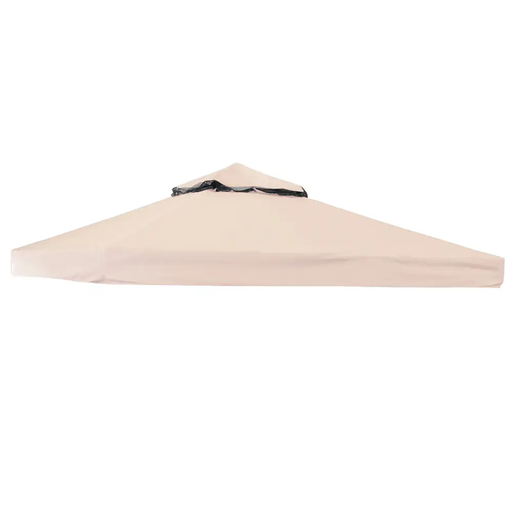 Luxor Pavillondach 300x300 cm beige Polyester 