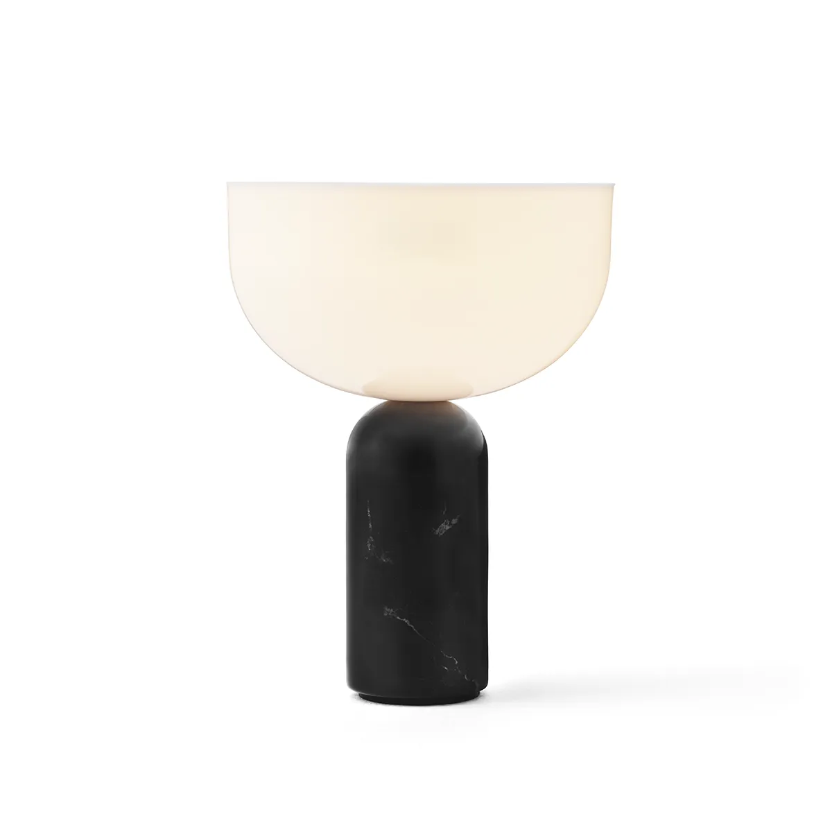 Kizu Tragbare Tischleuchte Schwarz Marble