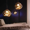 Melt Pendant Mini Gold LED