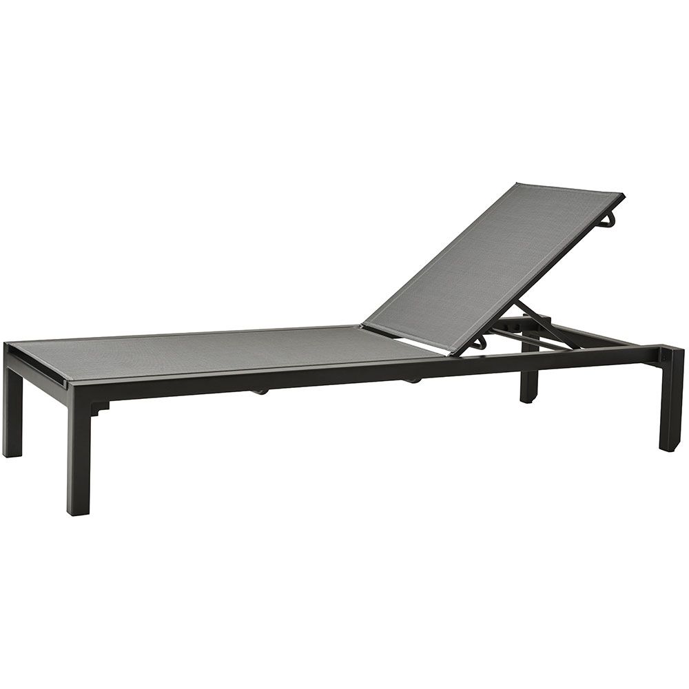 Relax Sonnenliege Grau