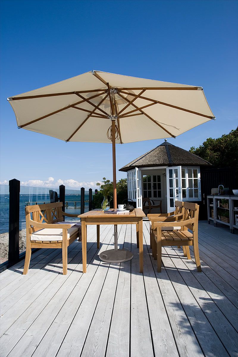 Drachmann 3 Sitzer Sofa Teak