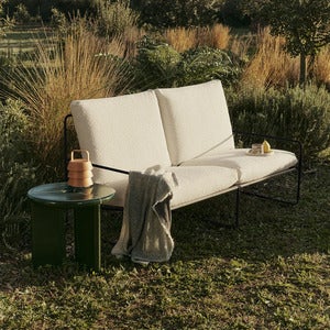 Desert 2-Sitzer Sofa Black/Off-white