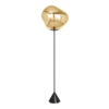 Melt Cone Slim Stehlampe Gold LED