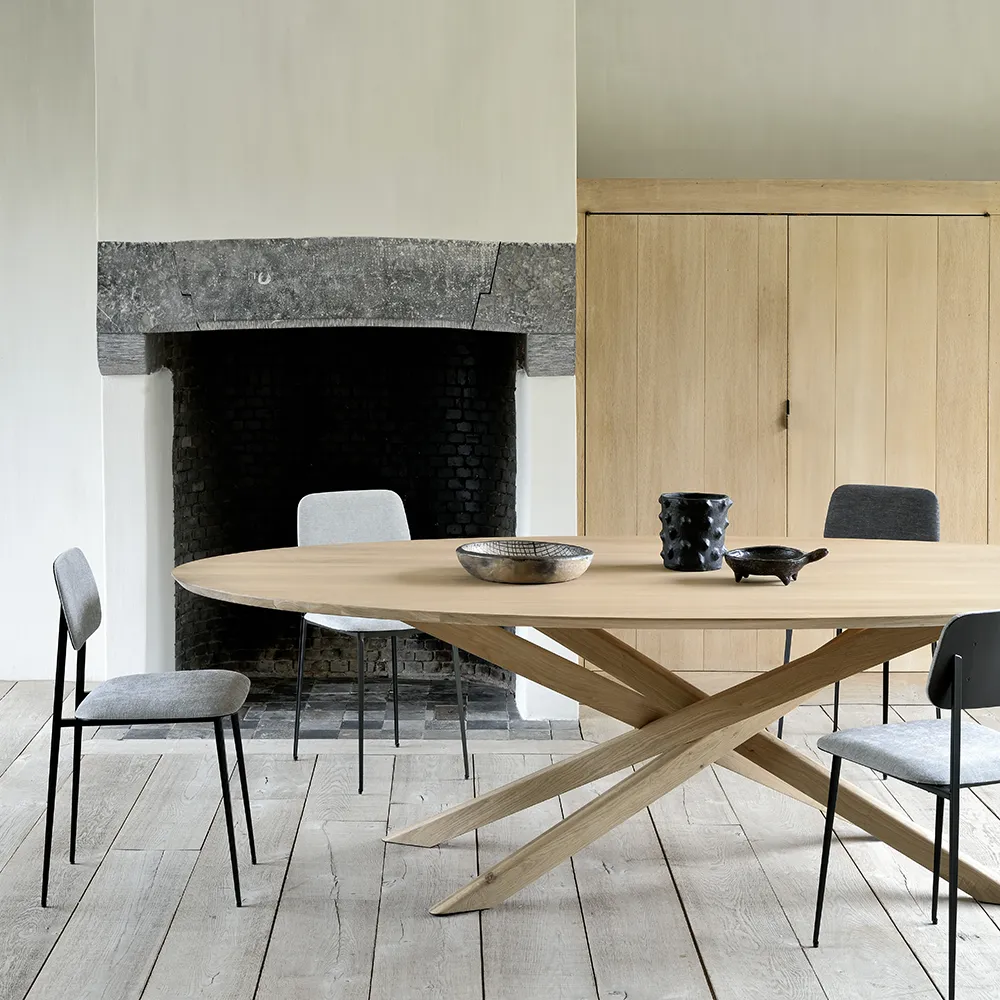 DC Esszimmerstuhl Hellgrau