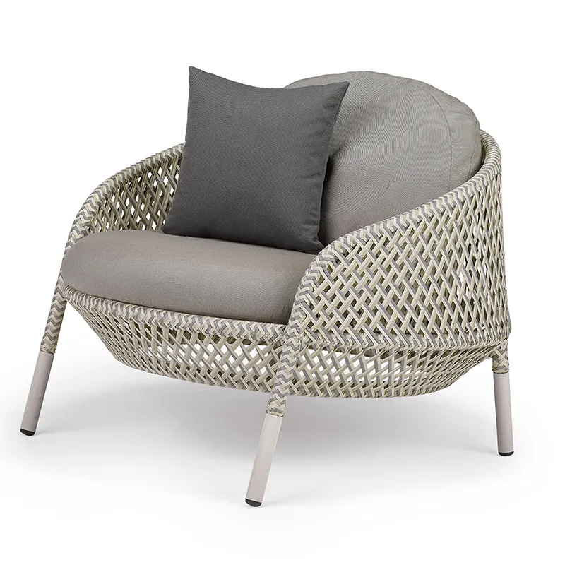 AHNDA Loungesessel AB7 lipari 0304 white quartz 0106