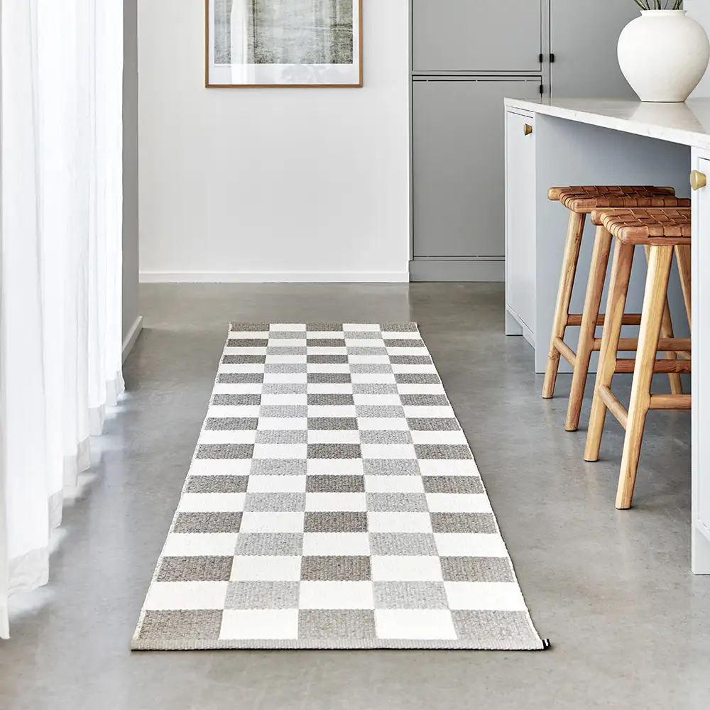 Pix Teppich 70x160 cm Dark Linen/Vanilla/Linen