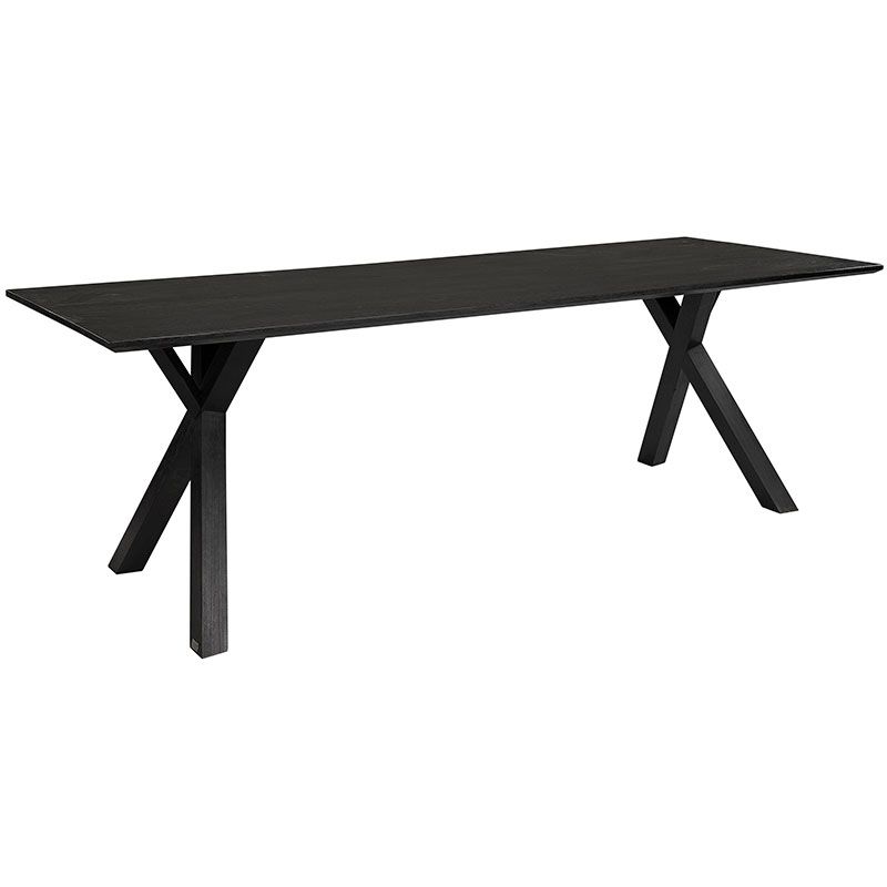 Esstisch Baum 200X90 cm Schwarz