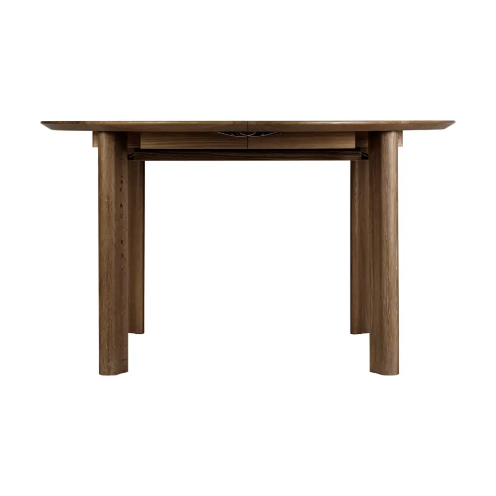 Comfort Circle  Esstisch mit Verlängerung Dark Oak