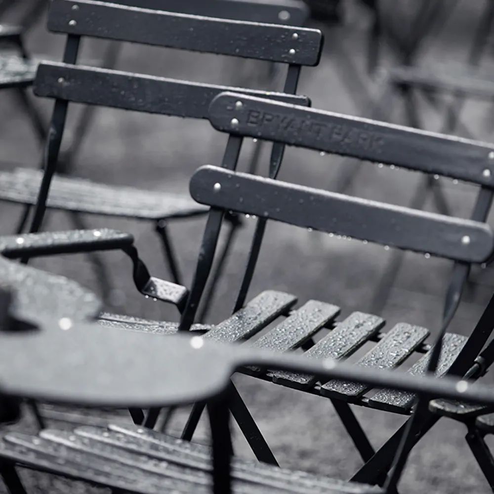 Bistro tisch 60 cm Anthracite