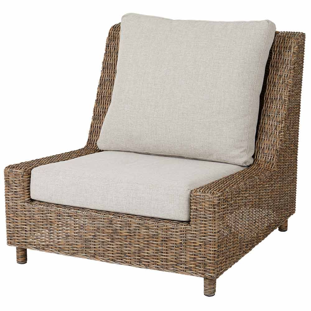 Sandkorn Lounge Sessel Rattan natur