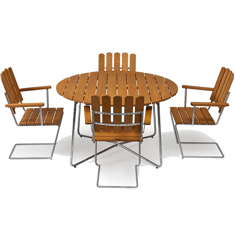 Esstischgruppe 9A & A2 Eiche