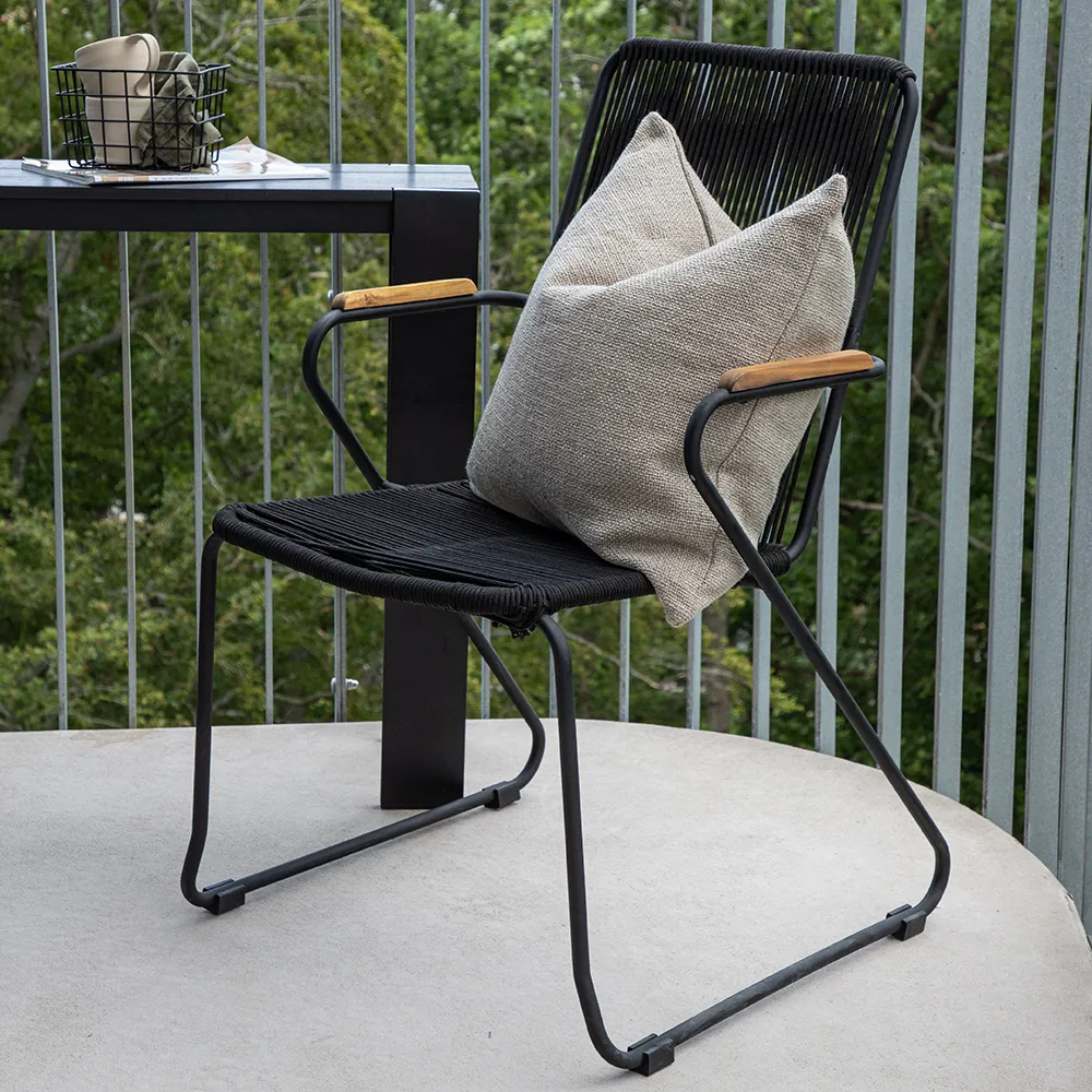 Bois Esszimmerstuhl Schwarz 2er-Pack