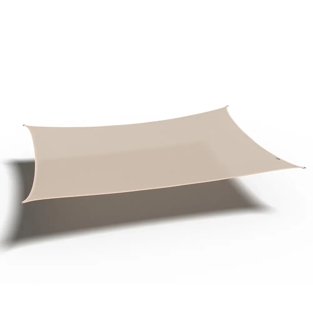 Platinum Sun & Shade, Coolfit Sonnensegel Rechteck 500x300 Cm Ecru White