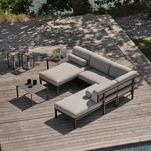 Gonesse Sofagruppe anthrazit/grau
