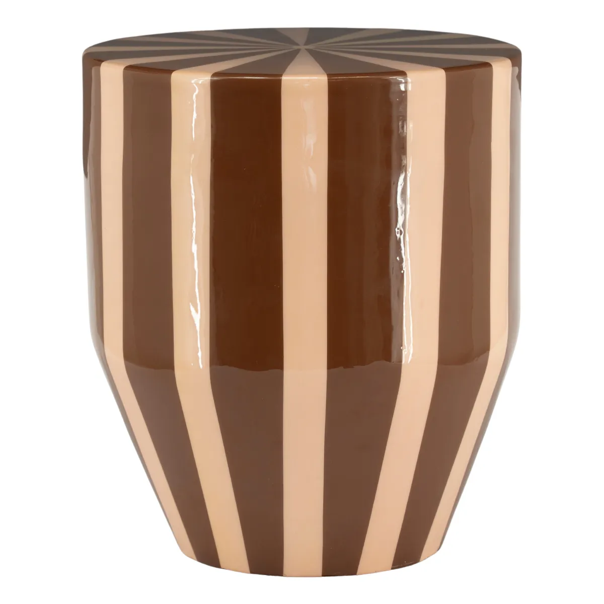 Toffy Beistelltisch 30x30x33 cm Eisen Braun