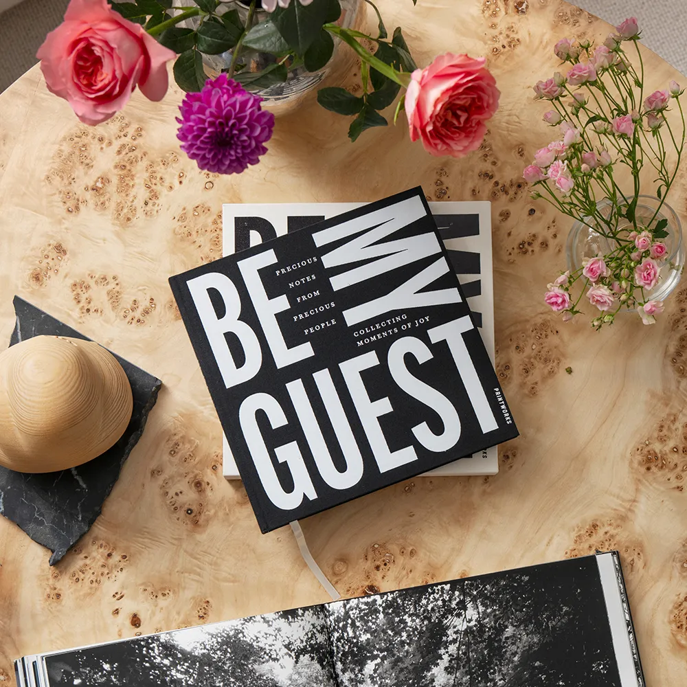  Gästebuch-Schwarz/Weiß