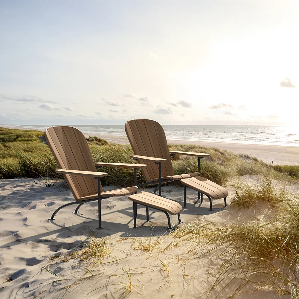 Böste Liegestuhl Teak