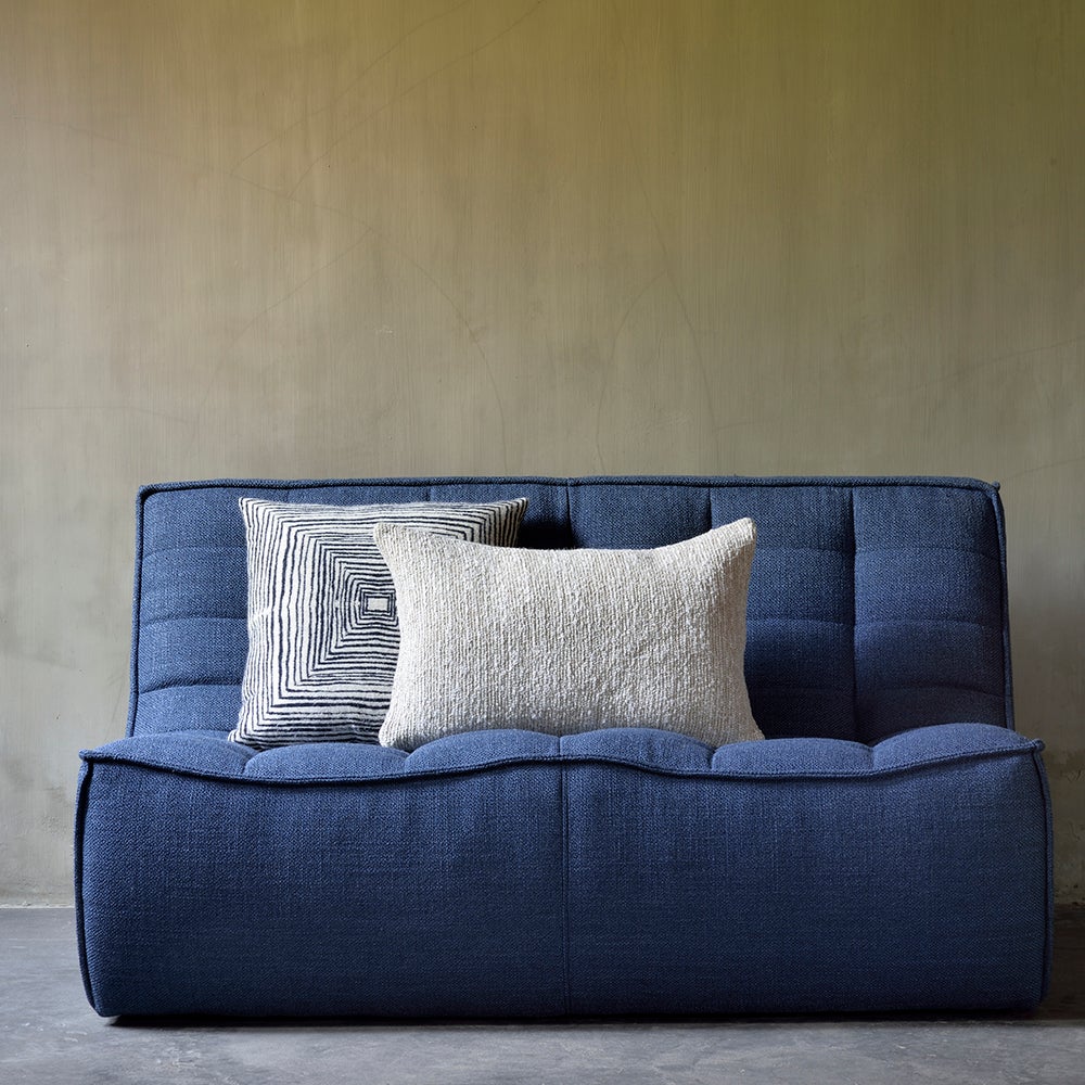 N701 2-Sitzer-Sofa Blau
