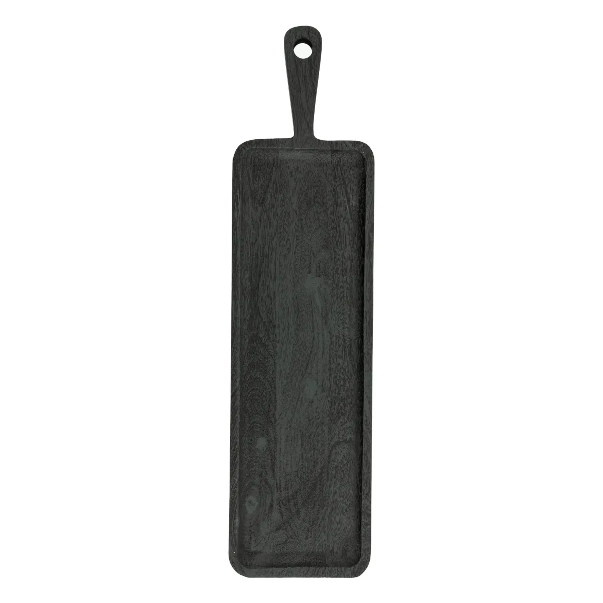Plancha large 74x20x4 cm Holz schwarz