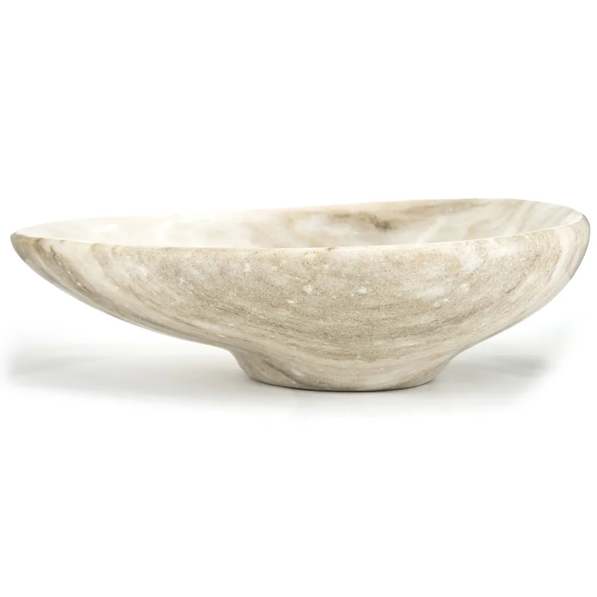Marmorschale Grigio L 43 cm