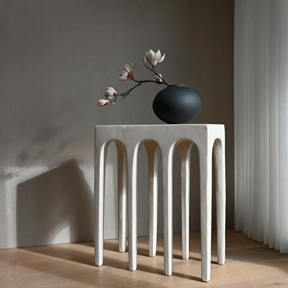 Bow Konsolentisch, klein – Birke