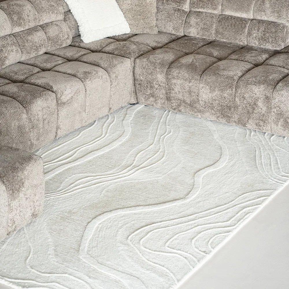 Teppich Soil 190x290 cm Off-White
