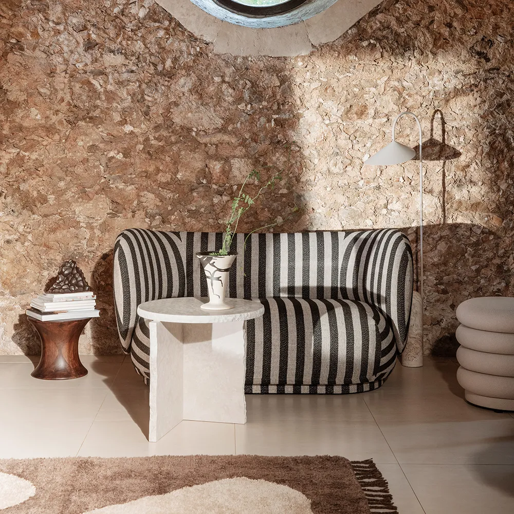 Mineral Sculptural Beistelltisch