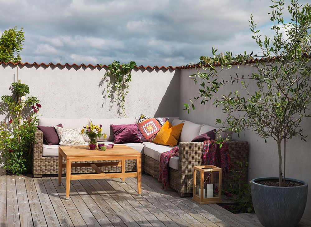 Ninja Sessel Rustikales Rattan 