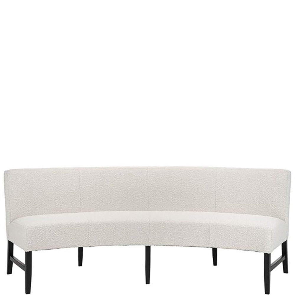 GISELLE Esszimmersofa – 260 cm – Nobu boucle cream