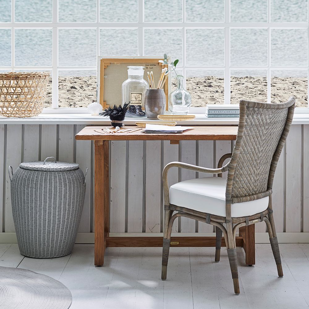 Lucas Schreibtisch Teakholz