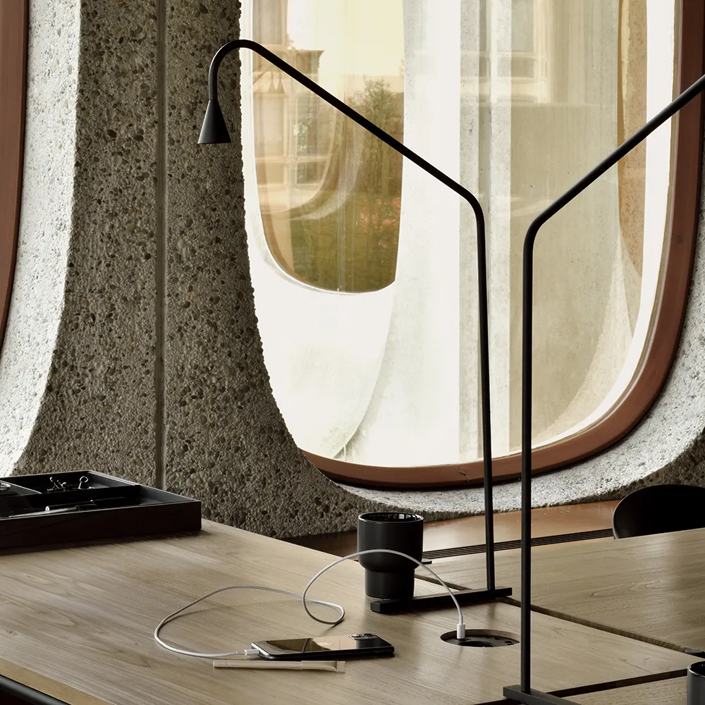 Schreibtisch-Organizer Walnuss 33x33 cm