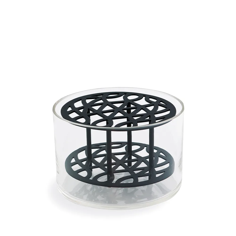 Vase Äng Small Schwarz