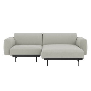 In Situ 2-Sitzer-Modulsofa Config 4 - CLay12/Schwarz