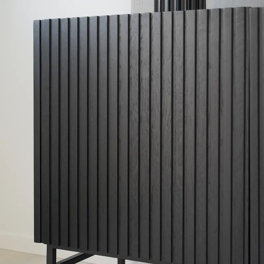 Halifax Sideboard 160 cm schwarz