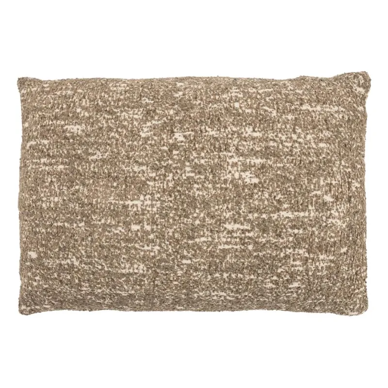 Bayo 40x60 cm Kissen 60x40x12 cm Leinen taupe