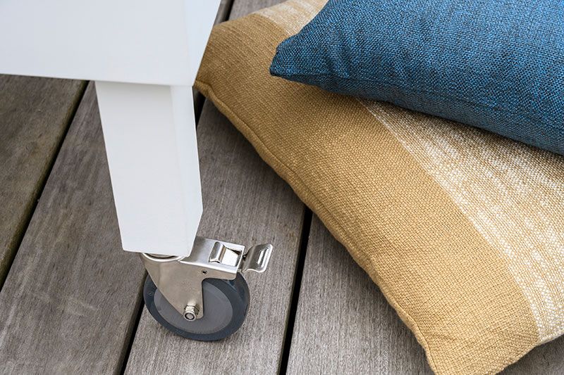 Ombrone Zierkissen 60x60 cm Grau